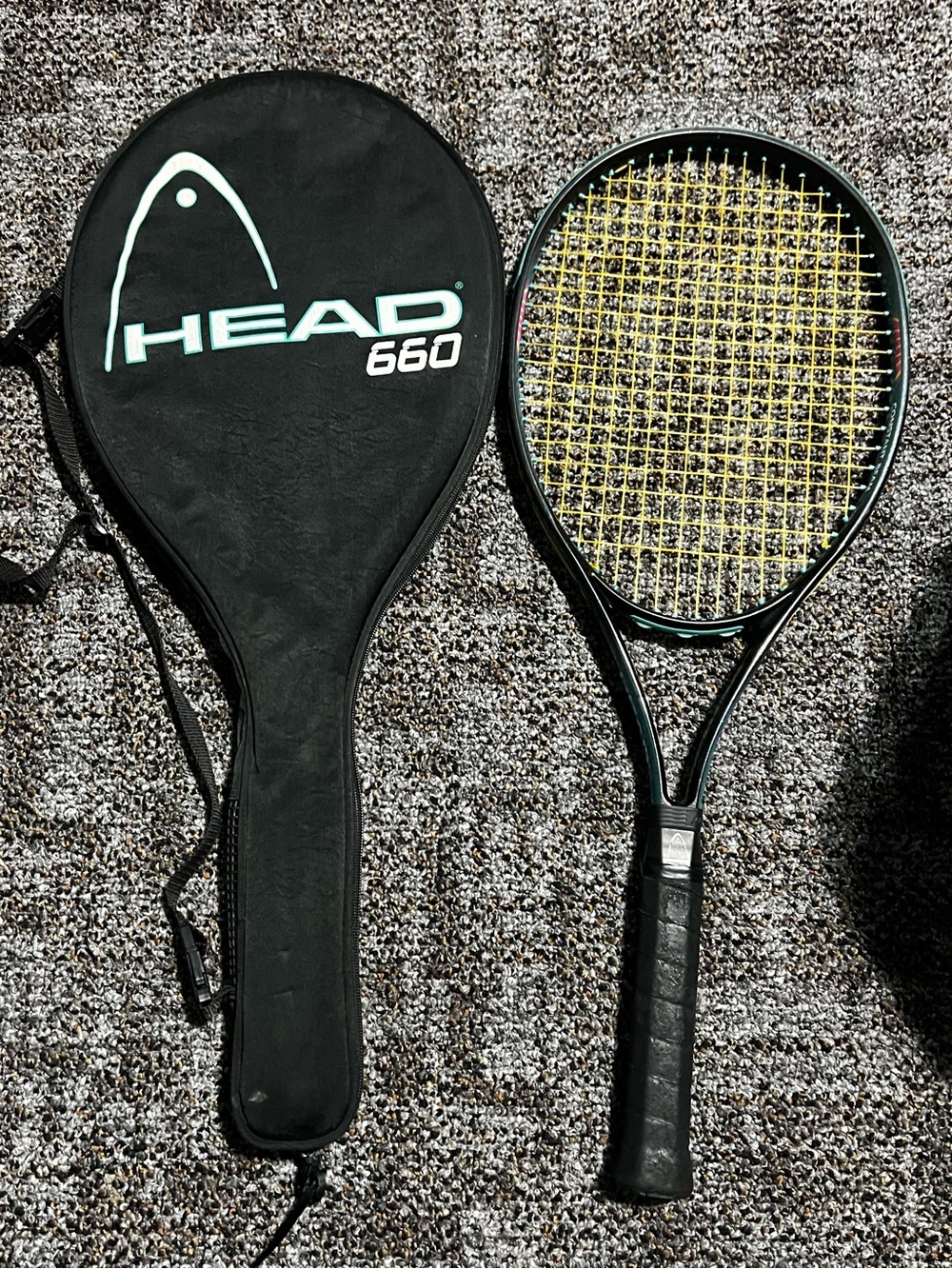 Vintage Head 660 Galaxy Tennis Racket & Case, Made In Austria, Read Description!